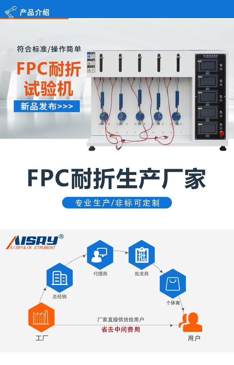 多工位FPC耐折試驗機